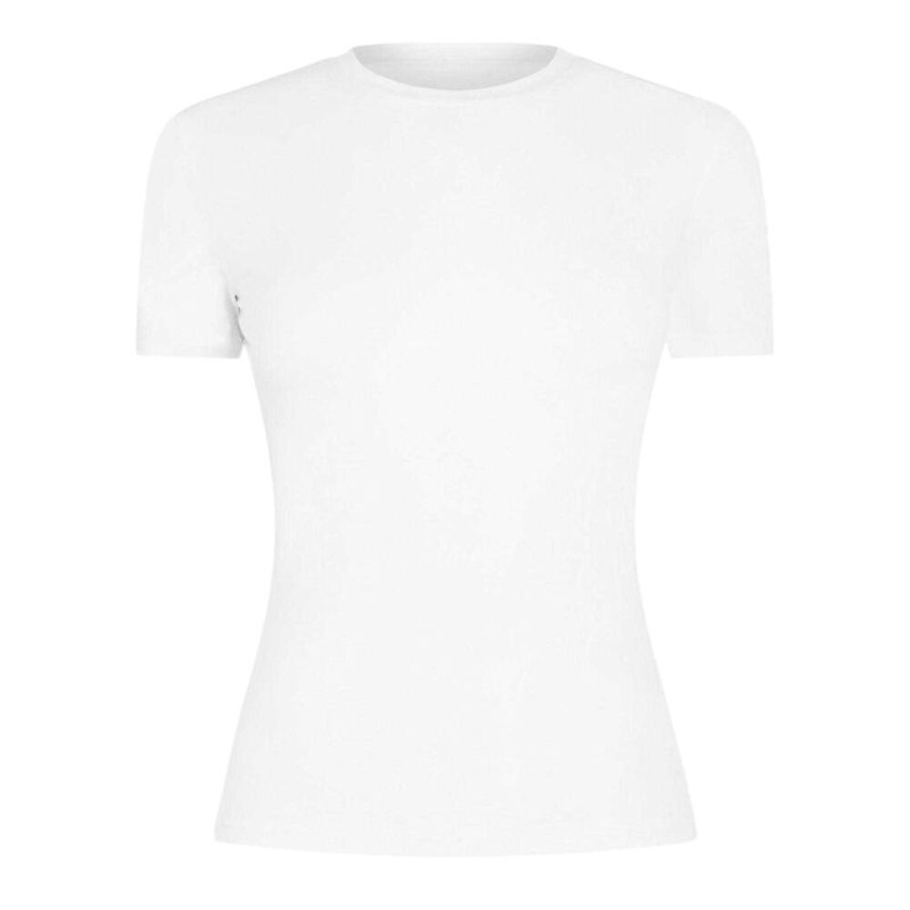 USA Pro Womens/Ladies Polyamide T-Shirt / White
